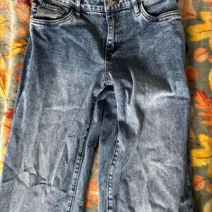 Fashion Nova Blue Straight Leg Jeans